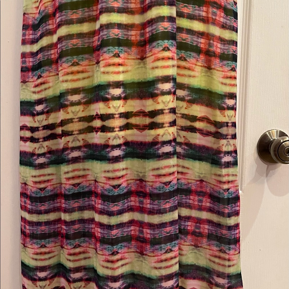 No Boundaries Tye Dye Floor Length Elastic Waist Sundress Small - Picture 11 of 15